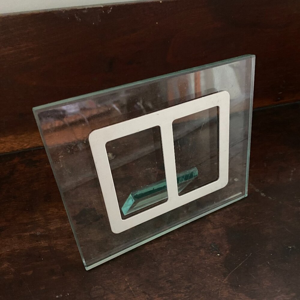 Studio Image Thick Glass clear double frame #62466